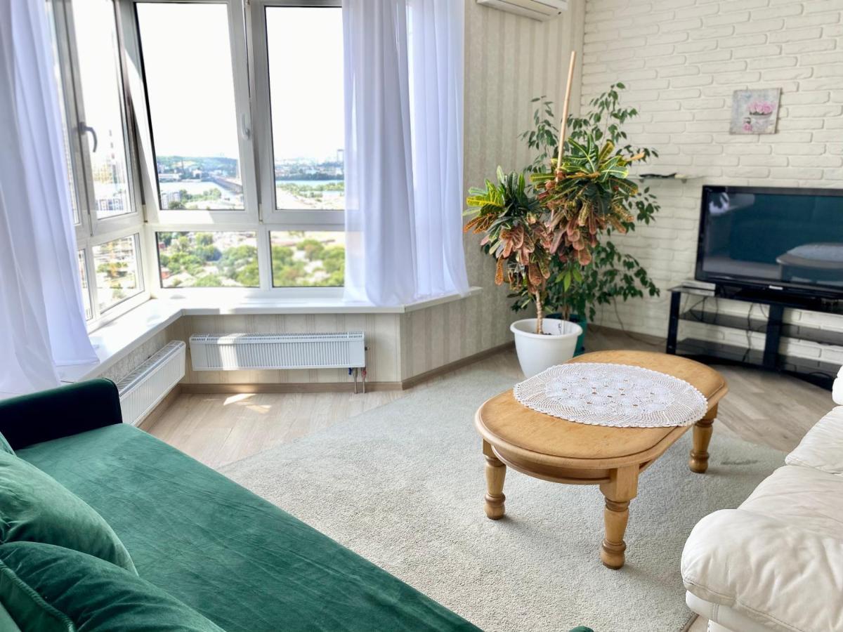 Apartments With Dnipro View Kiev Luaran gambar