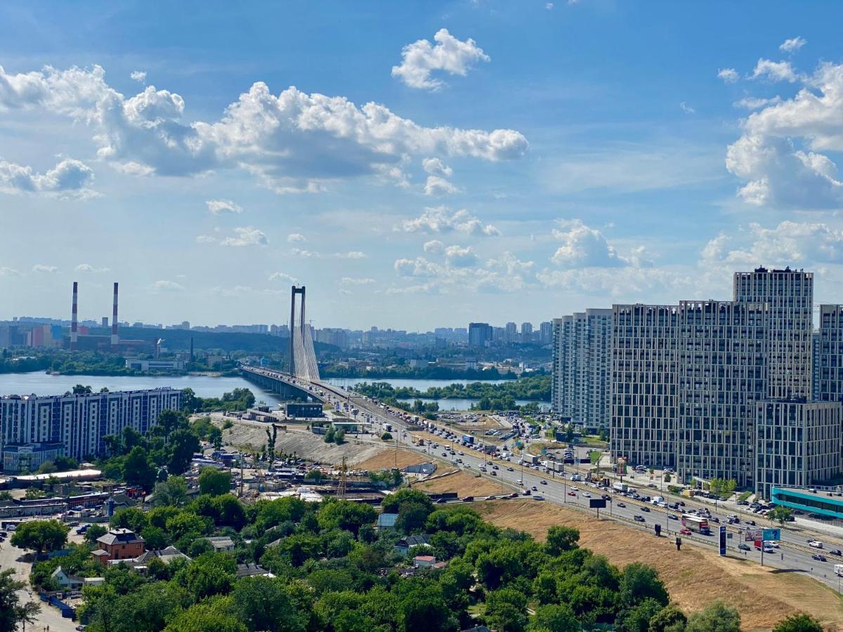 Apartments With Dnipro View Kiev Luaran gambar